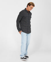 Davies Flannel - Graphite