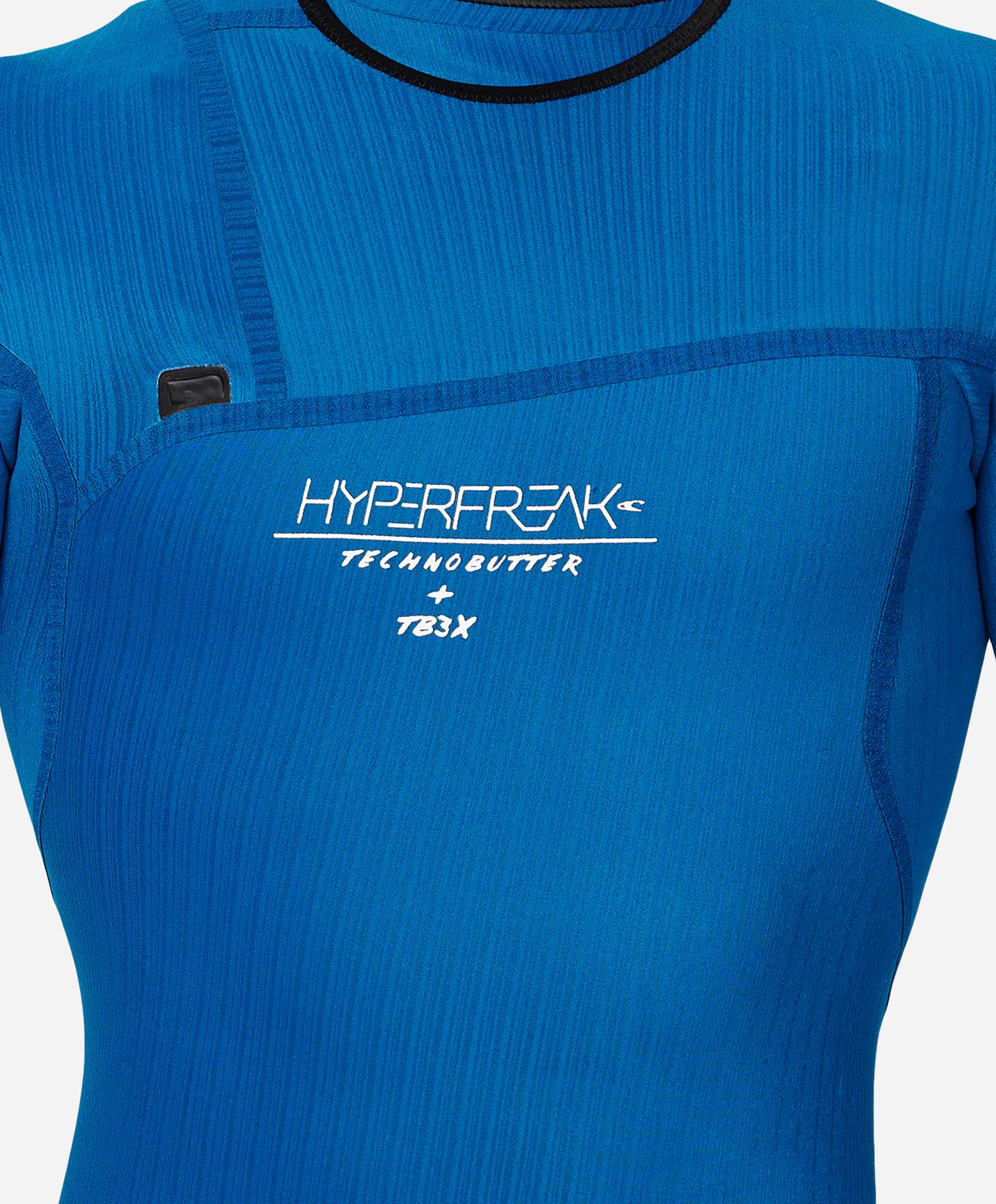 HyperFreak 5/4+ Hooded Steamer Chest Zip Wetsuit - Black