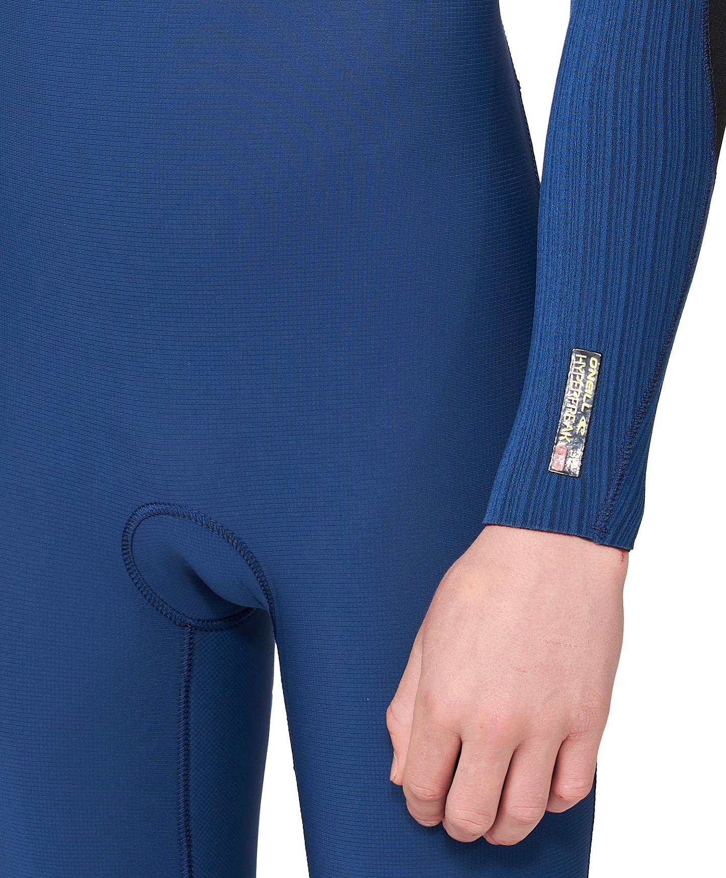 Boy's HyperFire 3/2mm Steamer Chest Zip Wetsuit - Navy