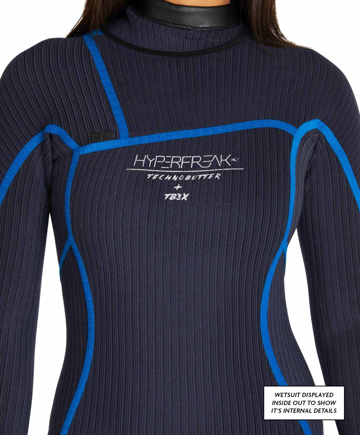 Women's HyperFreak 5.5/4+mm Steamer Chest Zip Wetsuit - Black