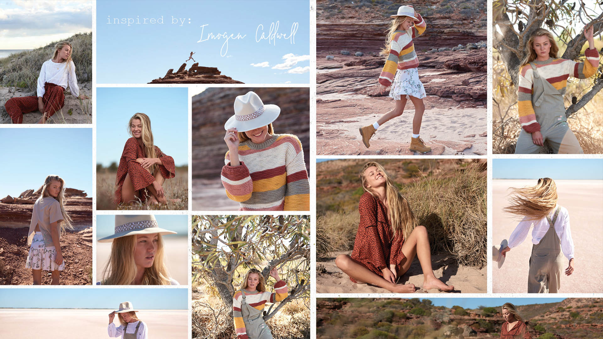 'Inspired by Imogen Caldwell' Collection