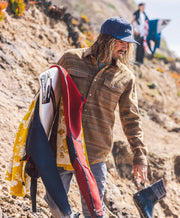 Glacier Overshirt Superfleece - Dark Khaki