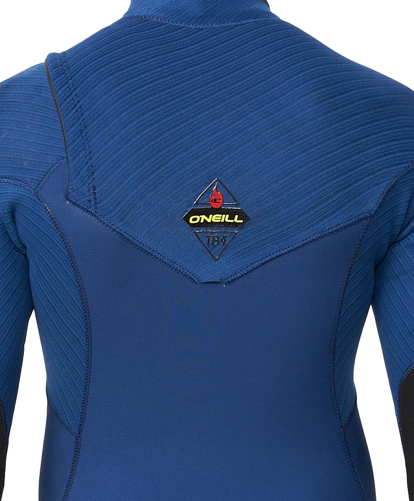Boy's HyperFire 3/2mm Steamer Chest Zip Wetsuit - Navy