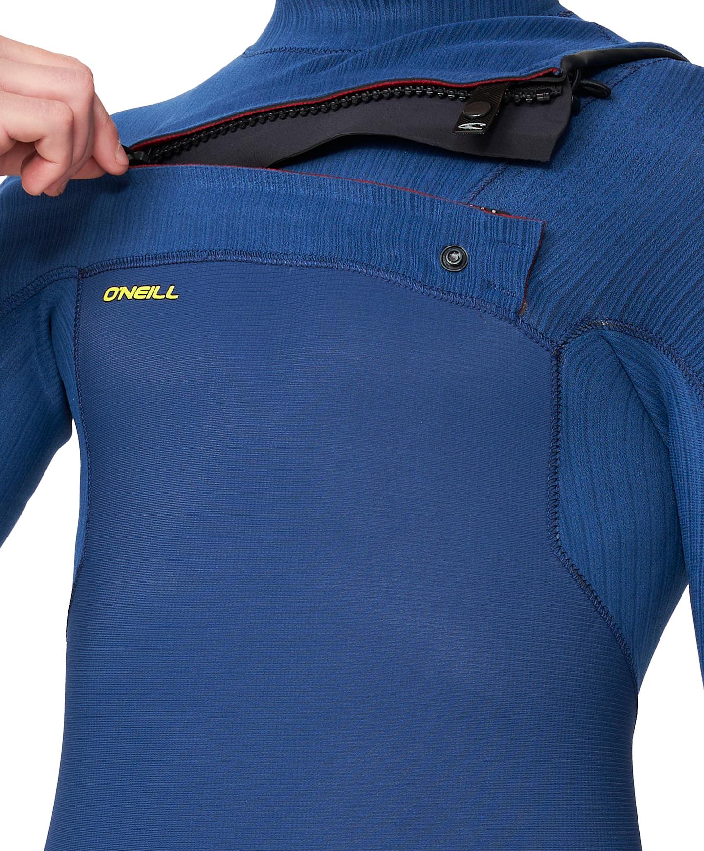 Boy's HyperFire 3/2mm Steamer Chest Zip Wetsuit - Navy