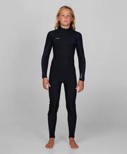 Boy's HyperFreak 3/2+ Steamer Back Zip Wetsuit - Black