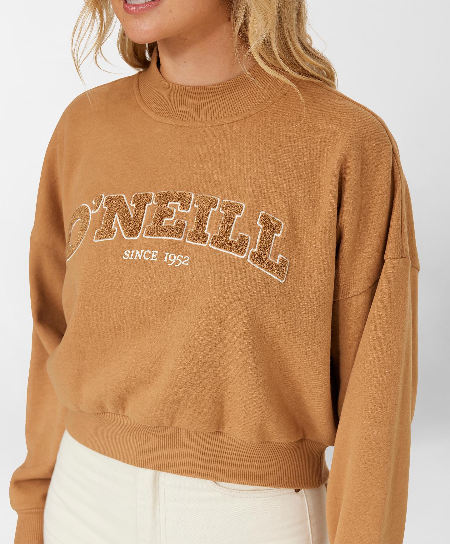 Moment Crop Fleece - Tobacco Brown