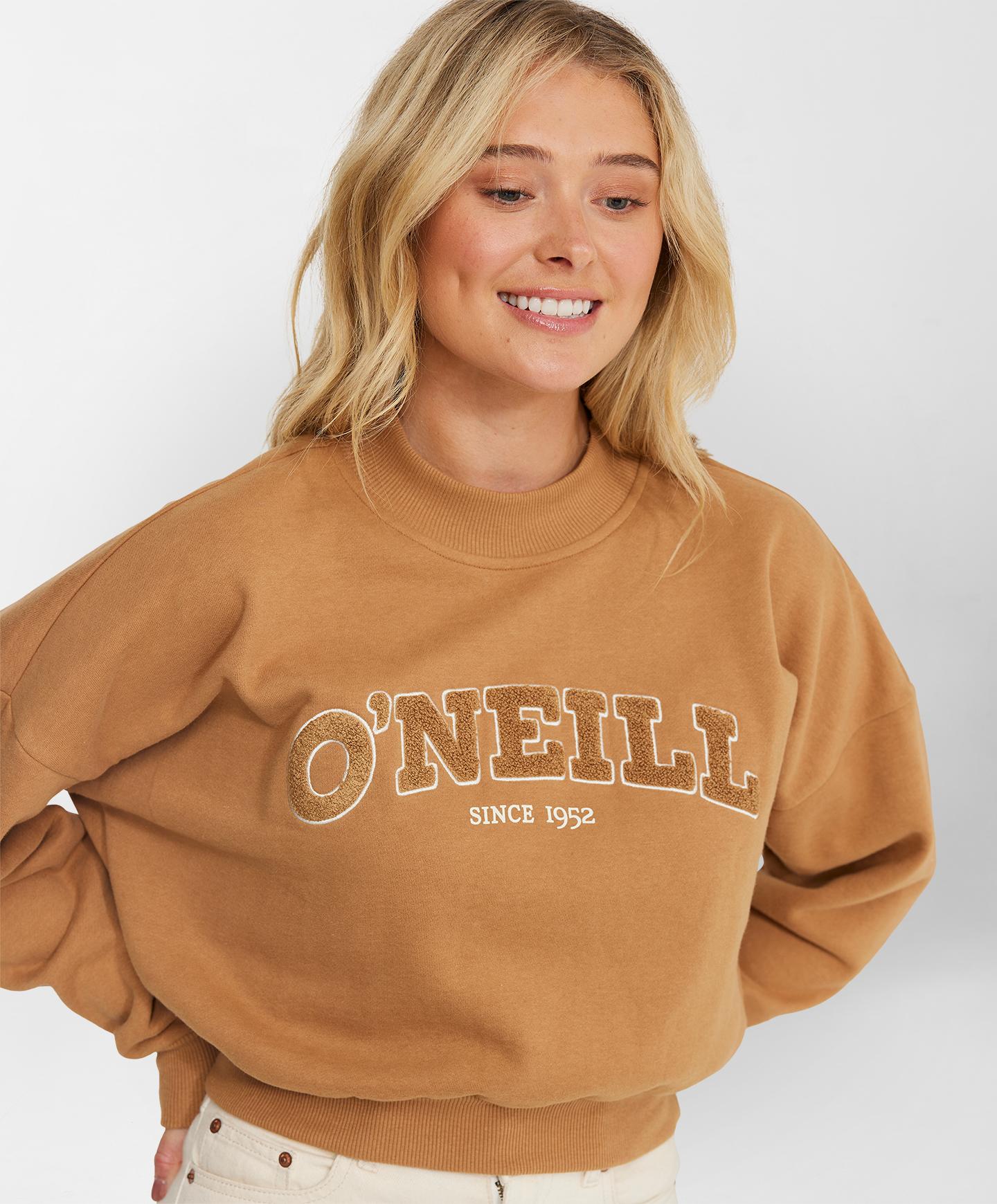 Moment Crop Fleece - Tobacco Brown