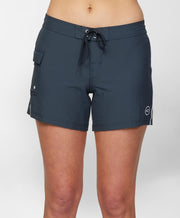 Saltwater Solids 5" Boardshorts - Slate Wash