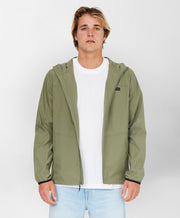 TRVLR Windbreaker Stretch Jacket - Deep Green