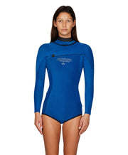 Women's HyperFreak Long Sleeve Spring Suit 2mm Wetsuit - Black