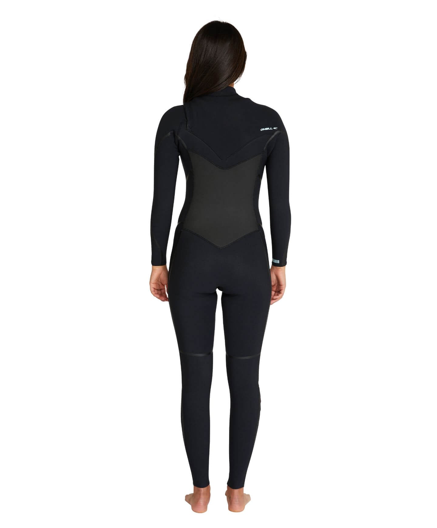 Women's Psycho Tech 4/3mm Steamer Chest Zip Wetsuit - Black