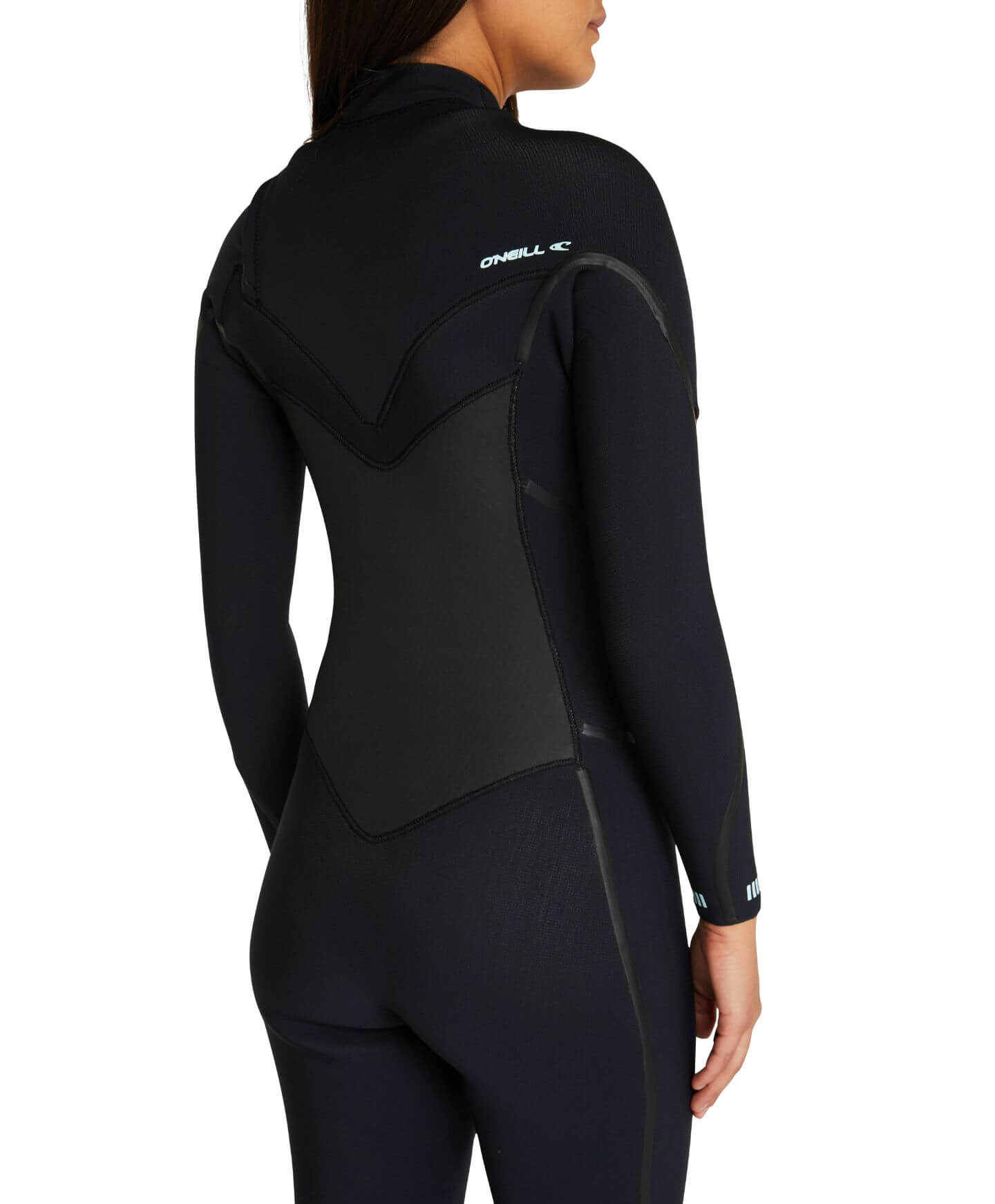 Women's Psycho Tech 4/3mm Steamer Chest Zip Wetsuit - Black